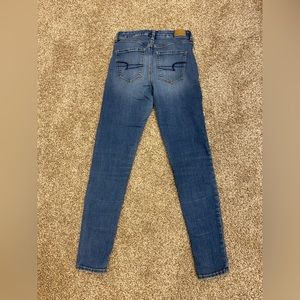 American Eagle Next Level Stretch Curvy Hi-Rise Jegging Jeans Women's 4 Long